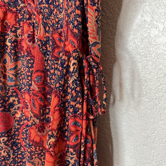 Free People Floral Teegan Mini Dress Size XS - Picture 7 of 7